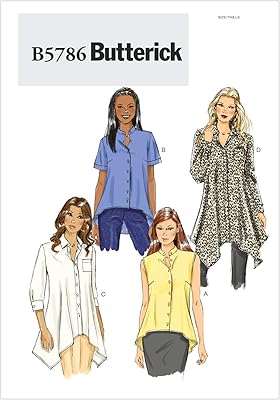 Patterns B5786 Size B5 8-10-12-14-16 Macy's shirt, 1, white package.. Affordable convenience is here — shop DIAYTAR Nigeria today.