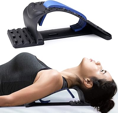 Neck extension device to relieve cervical pain, relaxing from the upper back and shoulders in castwave for muscle relaxation and alignment of the spine, cervical traction device adjustable at 4 levels.. Experience the ease of digital shopping with DIAYTAR NIGERIA's affordable and diverse marketplace.