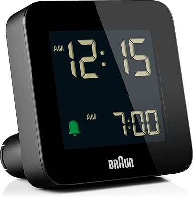 BRUUN BC09 digital travel watch - Black.. DIAYTAR NIGERIA puts thousands of products at your fingertips with affordable prices and delivery within a week.