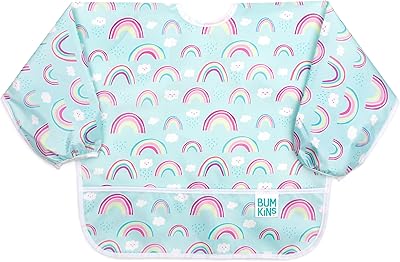 Bacan bibs for babies and toddlers, bibs for girls and boys from 6 to 24 months old, long sleeve bibs, light bibs to eat in waterproof fabric.. Shop without boundaries at DIAYTAR NIGERIA, offering affordable products with convenient delivery times.