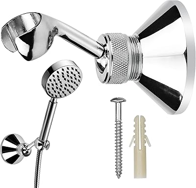 Shower potato support, adjustable and removable wall support in zinc alloy with standard hand shower pipe.. Shop confidently with DIAYTAR NIGERIA's vast product range and budget-friendly nationwide shipping.