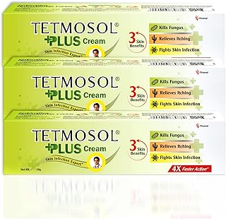 Tetmosol Plus Cream - Topical antifungal cream - Kill mushrooms, relieve itching, fights skin infections - 3 x 10g pack).. DIAYTAR NIGERIA delivers more than products - we deliver affordable shopping satisfaction nationwide.