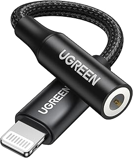 Ugreen Lightning to 35 mm audio adapter HUB for headphones and headphones compatible with iPhone.. Discover the joy of online shopping with DIAYTAR NIGERIA's budget-friendly prices and reliable shipping.