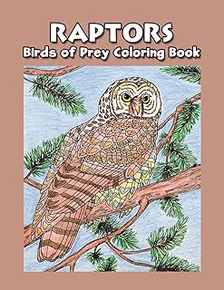 Raptors - Coloring book on prey birds: coloring book on birds of prey.. DIAYTAR NIGERIA promises affordability and variety with every purchase, delivered in 5-8 days.