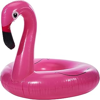 Giant flamingo inflatable pool float, summer festival for children and aquatic toys.. Experience the joy of convenient shopping with DIAYTAR NIGERIA's vast selection and quick delivery service.