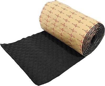 Car absorber in wavy wavy resistant Acropix 27.2 square feet, size 199 "x 20", black - 1 package of 1.. DIAYTAR NIGERIA: Your partner in affordable online retail with reliable delivery across the nation.