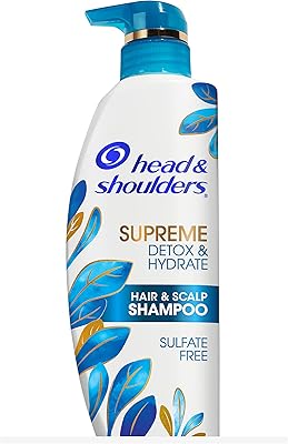 Detoxifying and hydrating supreme shampoo Head & Shoulders without sulfate, 335 ml.. DIAYTAR NIGERIA: Where affordability meets variety, with thousands of products delivered in less than 8 days.