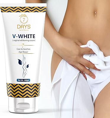 7 Days V -Whitening Cream Intimate Care, Lightening and whitening cream for women - 50 g.. DIAYTAR NIGERIA: Where shopping dreams become reality with affordable prices and prompt shipping.