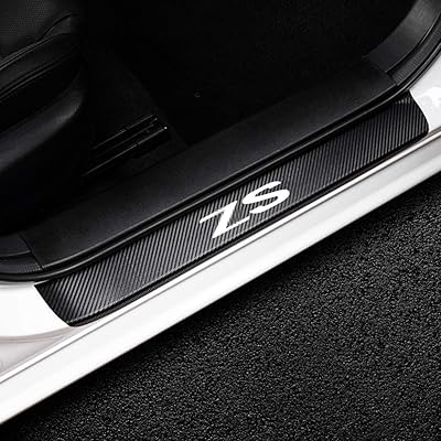 4 pieces of carbon fiber carbon door threshold plates to protect the carrier car door threshold for mg zs hs gt mg3, car style accessories to avoid scratches.. Shopping made simple with DIAYTAR NIGERIA's vast selection and budget-friendly nationwide delivery.