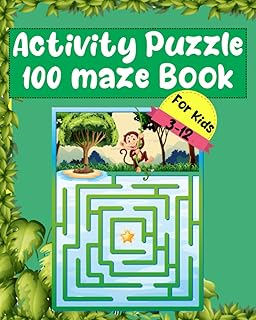 Activity puzzle 100 labyrinth book for children from 3 to.. Shop smarter, not harder with DIAYTAR NIGERIA - thousands of products at your fingertips with affordable delivery.