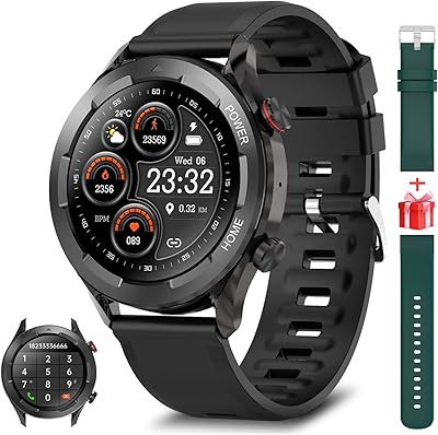 Bebinca intelligent watches for men, smart watch [Answer/call composition] [Storage 1G] Military intelligent watch for Android and iPhone, IP67 Waterproof Activity Watch with heart rate/SPO2/Sleep, black.. Navigate through thousands of products at pocket-friendly prices with DIAYTAR NIGERIA's easy-to-use platform.