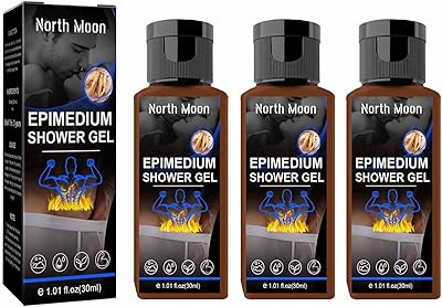 3pcs Epimedium shower gel - body cleaner for men, improved outfit, refreshing deodorant 30 ml.. Browse, shop, and receive — DIAYTAR Nigeria keeps it simple.
