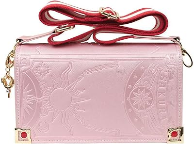 Smilovely anime girl cardcaptor sakura lolita messenger cosplay handbag, pink, unique size.. DIAYTAR NIGERIA brings the marketplace to your home with budget-friendly prices and nationwide delivery.