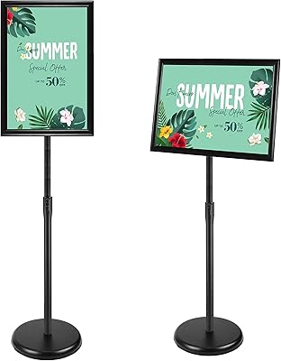 A3 poster support (A4) Floor support adjustable aluminum displays.. Shop without compromise at DIAYTAR NIGERIA, where quality, affordability, and quick delivery coexist.