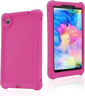 Mingshore Robust Protective Silicone Protective cover shock resistant for Lenovo Tab M7 TB-7305F TB-7305L TB-7305X 7 inch (raspberry).. DIAYTAR NIGERIA: The marketplace that brings affordable products to every Nigerian home in under 8 days.