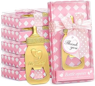 6 Pieces Open-Bouteille Prenatal party gifts for guests, cute prenatal festive gifts with neutral baby's feet, prenatal festive decorations for sex revelation, party supplies for boys and girls (pink).. Fast, affordable, and reliable — that’s the DIAYTAR Nigeria experience.