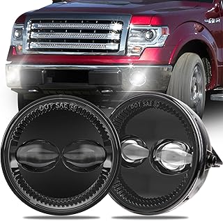 Improved round LED round LED fog light kit compatible with FORD 2011-2014 F150 2008-2011 RANGER 2007-2014 Driving kit for shipping truck bumper.. DIAYTAR NIGERIA: Where shopping is affordable, selection is vast, and delivery is always reliable.