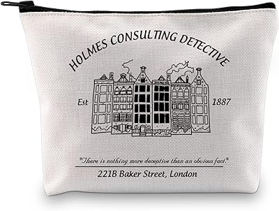 Xyanfa detective gift cosmetic makeup bag police station for women make -up women detective tv series pocket pocket, holmes consulting, fashion.. Skip the traffic, shop online — DIAYTAR Nigeria brings it to you.