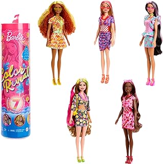 Barbie and accessories doll, color show doll, fragrant with 7 surprises including color change, Sweet Fruit series.. Experience shopping freedom with DIAYTAR NIGERIA's vast catalog and nationwide 5-8 day shipping.