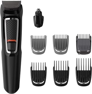Mower and mower 8 in 1 Philips Multigroom Series 3000 for the face and the body (model MG3730/13).. From kitchen tools to phones — DIAYTAR Nigeria ships it all in a week.