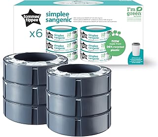 Tommee Tippee Simply Sangenic Package of 6 (compatible with the basket.. Get more, save more — only on DIAYTAR Nigeria.