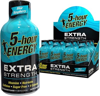Energy Shot 5 hours, extra-love blueberry, 54.7 g x 12 units.. DIAYTAR NIGERIA: Where shopping is easy, prices are low, and delivery is just days away.