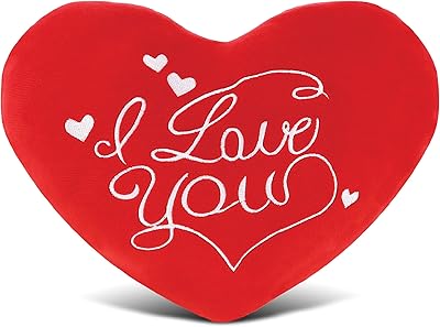 Dollibu I love you in the shape of a red -shaped plush pillow - soft heart -shaped plush for birthday, valentine's day and special occasions, cute personalized plush - 12 inches.. Make shopping fun and stress-free with DIAYTAR Nigeria.