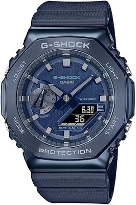 Casio GM-2100N-2Aer analog-numeric watch, blue, GM-2100N-2aer.. DIAYTAR NIGERIA makes online shopping accessible to all with budget-friendly prices and reliable delivery.