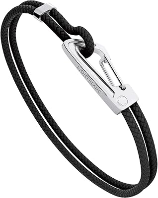 Braided leather bracelet.. Shop with confidence at DIAYTAR NIGERIA, enjoying competitive prices and delivery within 8 days.