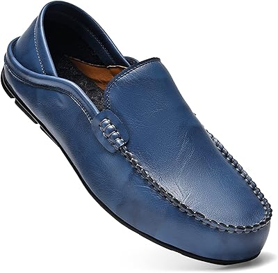 Driving moccasins to be put on men's relaxed men's shoes in leather.. From checkout to your doorstep in less than a week — DIAYTAR Nigeria.