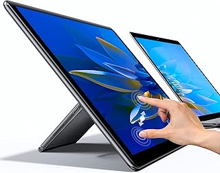 Portable Wi-Fi tactile monitor U Perfect Standing, IPS FHD 1080p screen of 15.6 "with adjustable crutch, contrast ratio 2000: 1, 100 % SRGB with HDMI/USB 3.0/Type C Standard, speaker/integrated light surround.. Shop smarter with DIAYTAR Nigeria — affordable prices and a wide product range delivered in just 5 to 8 days.