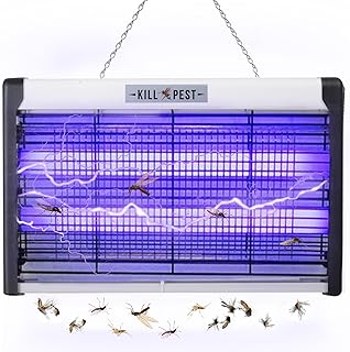 Electric insect cup, interior mosquito swatter 20 W, flies, insect lamp for the house, the restaurant, the office - light, powerful 2800 V net, easy to clean, removable and washable tray (B).. Don’t wait weeks — DIAYTAR Nigeria delivers your order in just a few days.