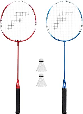 Set of rackets of Franklin Sports spare badminton for players with 2 badminton balls adapted to children and adults to play in the courtyard.. DIAYTAR NIGERIA delivers happiness in 5-8 days with our affordable and diverse product range.