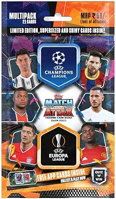 Tops uefa champions league inde et tcg uefa europa league 2020/21 (multi-pack).. Shop with intention at DIAYTAR NIGERIA, offering thousands of products at budget-friendly prices.