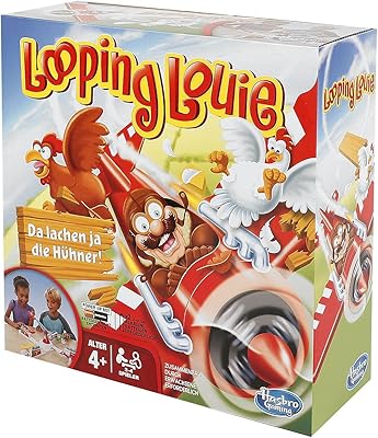 Hasbro Looping Louie Game for Children 15692398, a fun 3D board game for children's birthdays, an entertaining party and a family game, for children and adults, 2-4 players, from 4 years.. Experience shopping freedom with DIAYTAR NIGERIA's comprehensive marketplace delivered within 8 days.