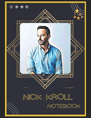 Nick Kroll notebook: a large notebook/composition/journal with more than 120 lines line - excellent gift for a close friend or a family.. Discover the perfect shopping balance at DIAYTAR NIGERIA with competitive prices and prompt delivery.