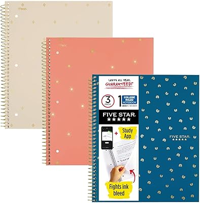 Five -star spiral notebook + Lot study application of 3.. DIAYTAR NIGERIA brings the nation's largest product catalog to your doorstep at prices you'll appreciate.