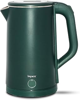Impex - electric kettle, 2 liters, 1500 watts - white - 2002 steam (multicolored).. Experience the joy of discovery with DIAYTAR NIGERIA's vast catalog and nationwide affordable delivery.