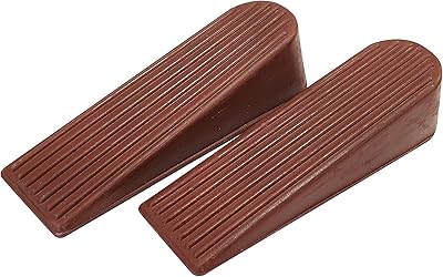 Door stop, rubber door stop. Door stop, non -slip rubber holder, brown rubber (package of 2).. Your comprehensive marketplace awaits at DIAYTAR NIGERIA with affordable prices and reliable delivery times.