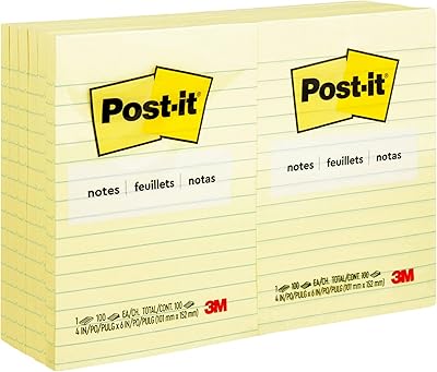 Mémo post it 660 light yellow. 4 x 6 inches (101 mm x 152 mm) Redicious pattern 100 sheets of paper per packet.. Experience the power of choice with DIAYTAR NIGERIA's vast catalog and affordable 5-8 day delivery.