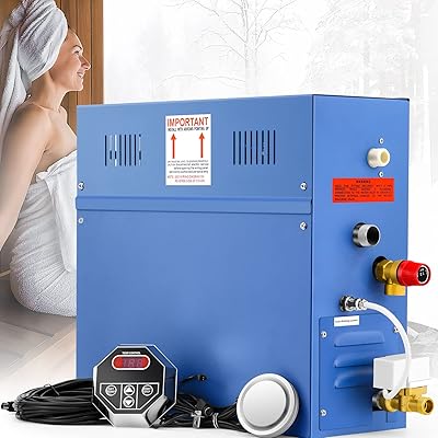 HAPYVERGO KIT 9KW steam shower generator for bath, sauna, spa, self-drainage system, aromatherapy steam head, LED waterproofer 77-131 ° F for business use at home use.. Your new favorite way to shop online — DIAYTAR Nigeria.
