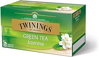 Twinning, green tea with jasmine, 25 sachets.. Shop like never before with DIAYTAR NIGERIA's comprehensive marketplace and budget-friendly shipping.