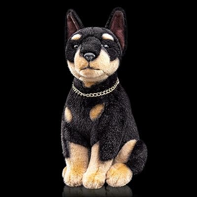 Plush toy for Duberman Pinscher Puppy Zhong Xin Maid - 12 -inch plush toy, best toy toys for girls and boys as a gift.. Order today, receive this week — shopping with DIAYTAR Nigeria is that simple.