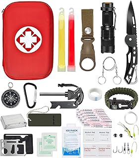 Waterproof first aid kit for mini car - 37 pieces camping equipment for hiking campsite travel at home full travel bag with first aid supplies.. DIAYTAR NIGERIA delivers happiness in 5-8 days with our affordable and diverse product range.
