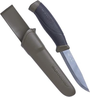 Morakniv compion's fixed blade outer knife with stainless steel.. Shop the smart way with DIAYTAR NIGERIA's extensive selection and budget-friendly nationwide delivery.