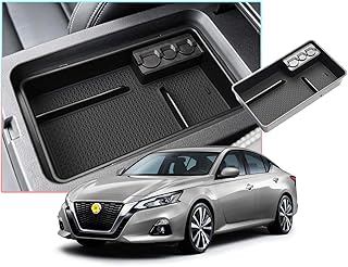 CDVG Organizer of Central Console Accessories for Altima 2019 2020 2021 2022 2023, ABS armrest box, Secondary storage box for gloves.. DIAYTAR NIGERIA delivers affordability and convenience with every purchase, shipped within the week.