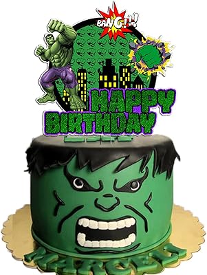 Hulk party supplies 13 pieces cupcake decorations Hulk birthday packaging festive party supplies anime set of baby birthday decorations pastry cake.. Experience shopping without compromise at DIAYTAR NIGERIA, with vast selection and quick delivery.