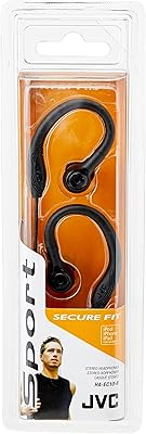 Sports headphones JVC HA-EC10-B-E resistant perspiration with ear contour size s/m/l-black, 2.36 "x 7.44" x 1.28 ".. Buy better with DIAYTAR Nigeria — the ultimate e-commerce platform in Nigeria.