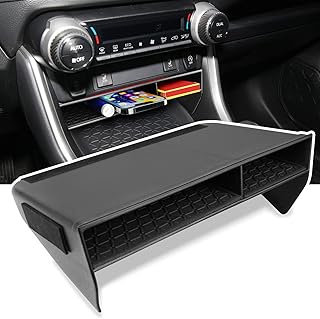 Organizer of Jaronex Central Console Compatible with Toyota Rav4 2023 2022 2021 2020 2019, Improved central console storage tray with large openings compatible with Toyota Rav4 console accessories.. DIAYTAR NIGERIA brings affordable products to every doorstep with our reliable 5-8 day shipping.