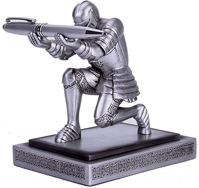 Resin Soldier Executive Knight Résine Porte Personalized Office Accessory for Gifts.. DIAYTAR NIGERIA makes quality accessible to all with our affordable prices and quick delivery service.